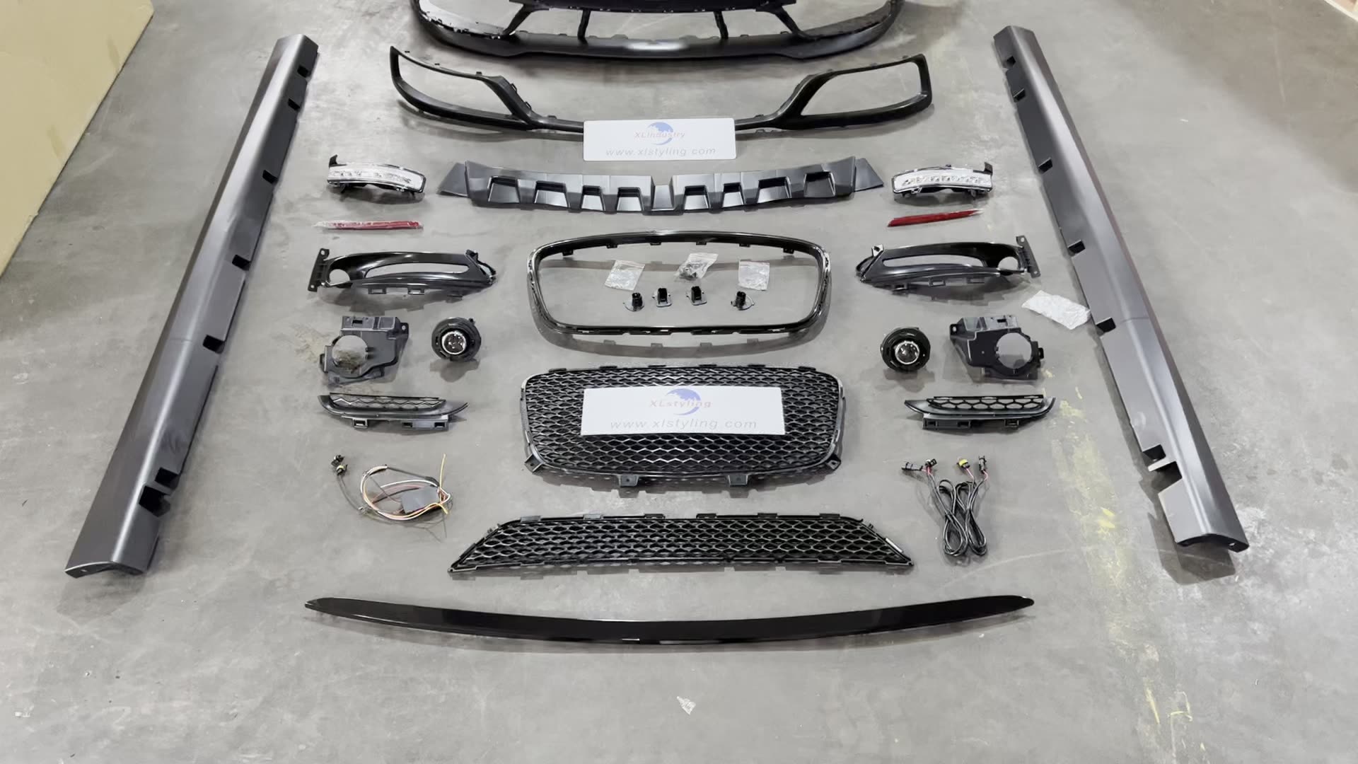 Car Conversion Bodykit Srt Front Bumper,Side Panels,Rear Bumper With