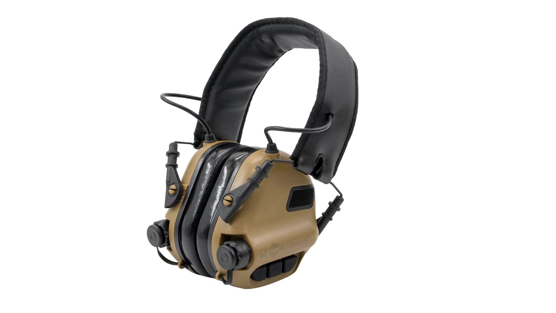 Opsmen Earmor M31 Ipx5 Slim Low Profile Electronic Hearing Protector