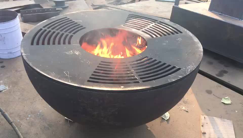 Wholesale Outdoor Fire Pit Corten Steel Large Fire Bowl Buy Steel