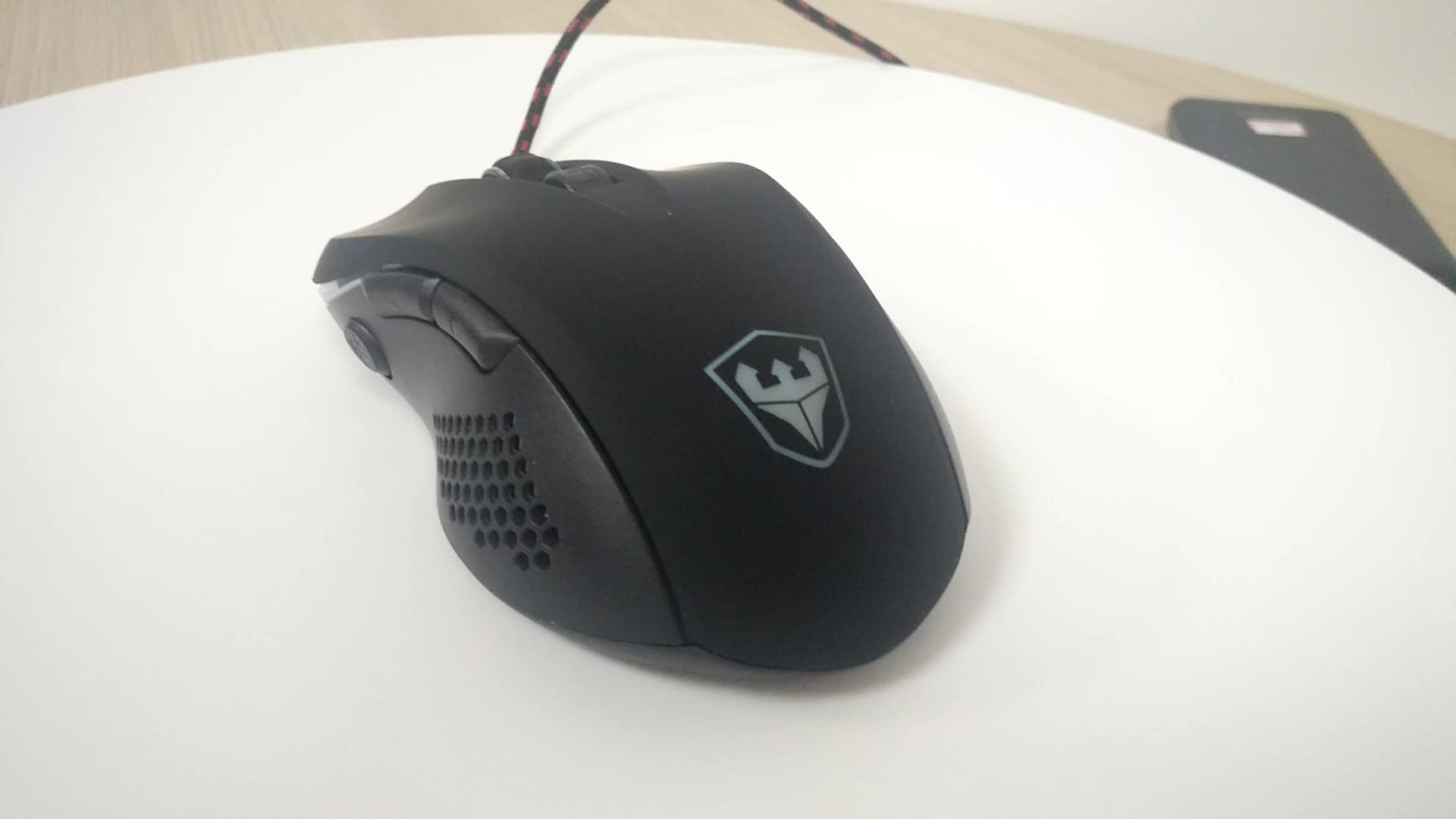 Sate( A65)no Moq 7 Button Gaming Optical Mouse,Hot