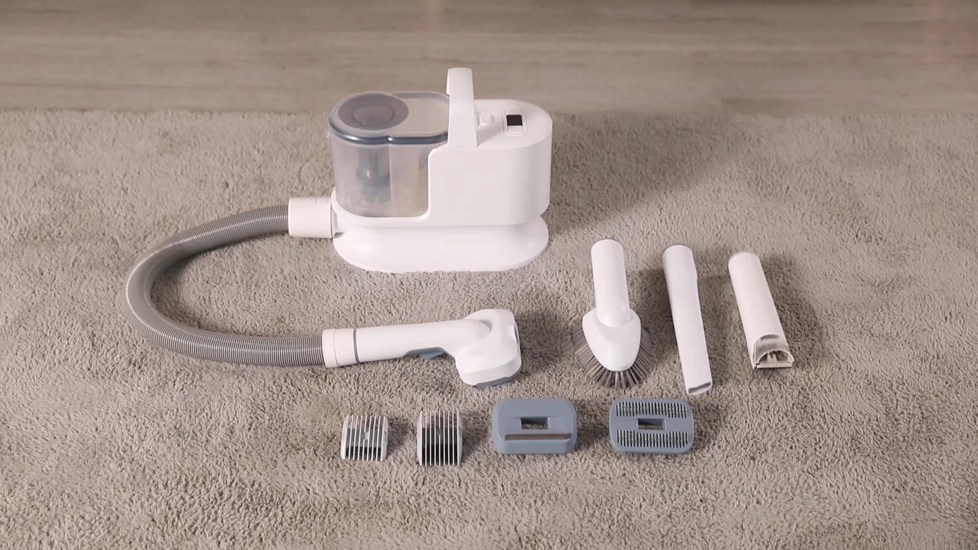 Factory Wholesale Pet Grooming Kit 5 In 1 Vacuum Brush Electric Vacuum