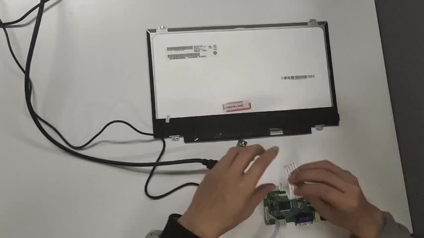Scheda Controller LCD HDMI VGA AV Per Pannello LP156WH4-TLA1 - 1366x768, 40 Pin - 3