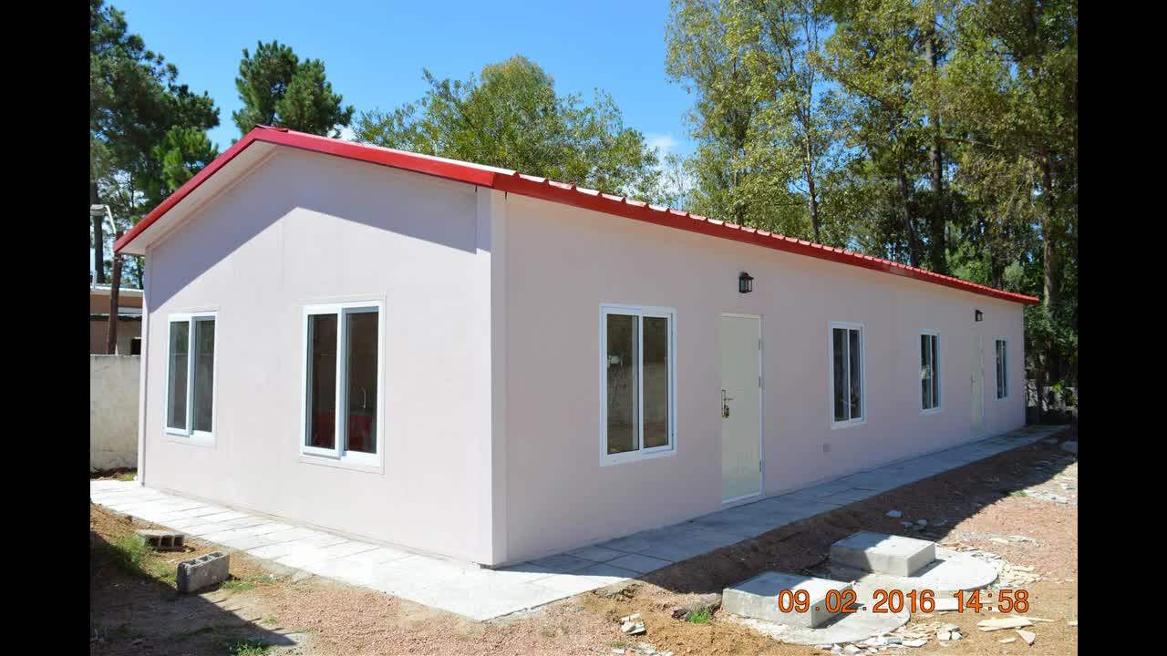 Modern Kit Polyurethane Foam Sandwich Panel Prefab House Buildings