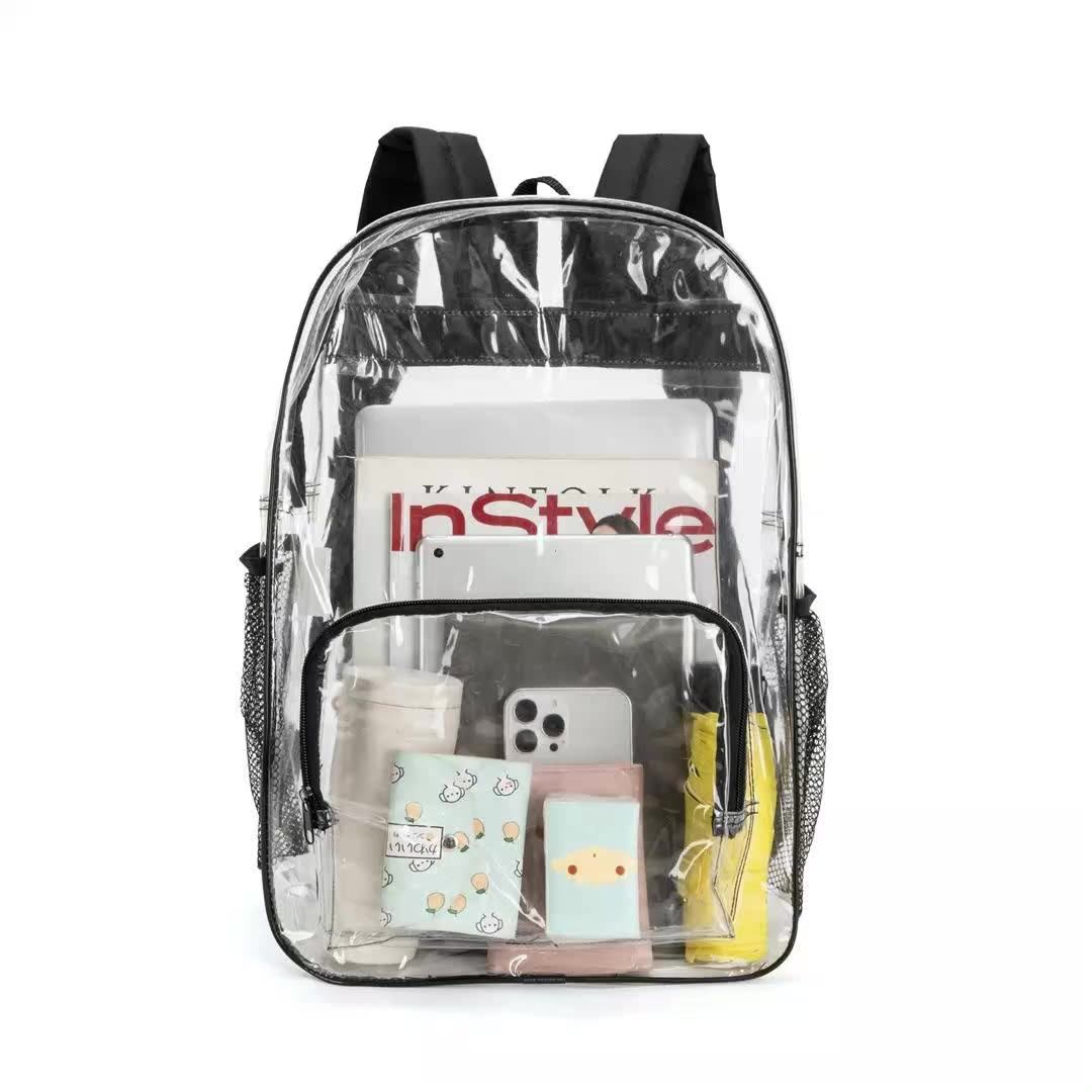 Transparent Pvc Clear Diaper Bags With Changing Station,Portable Diaper