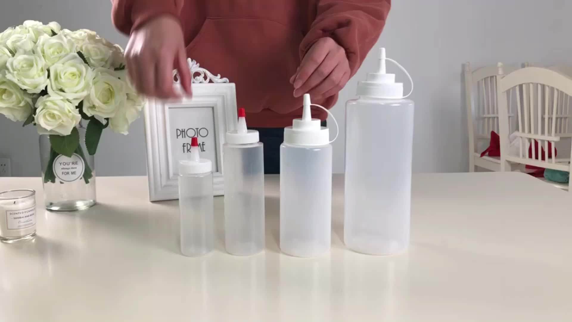 150ml 500ml Custom Color Hdpe Plastic Hair Applicator Spray Bottle