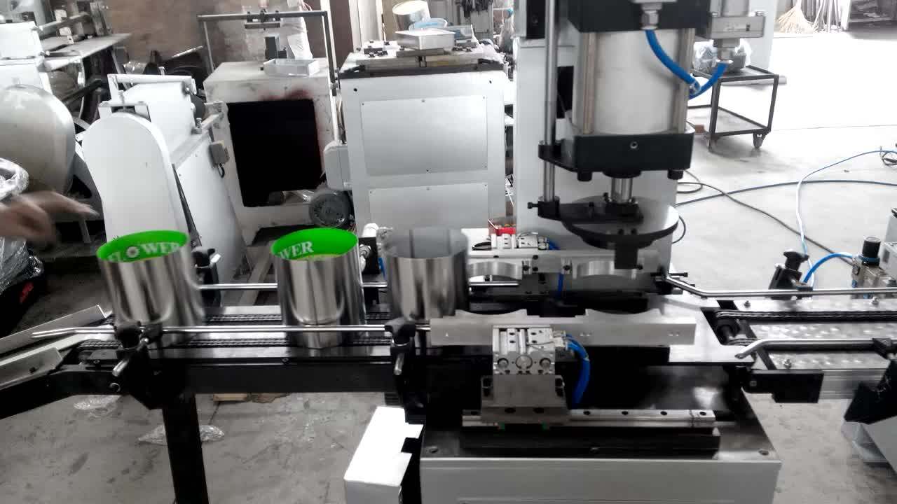 Tin Can Making Machine Automatic Small Round Paint Can Production Line