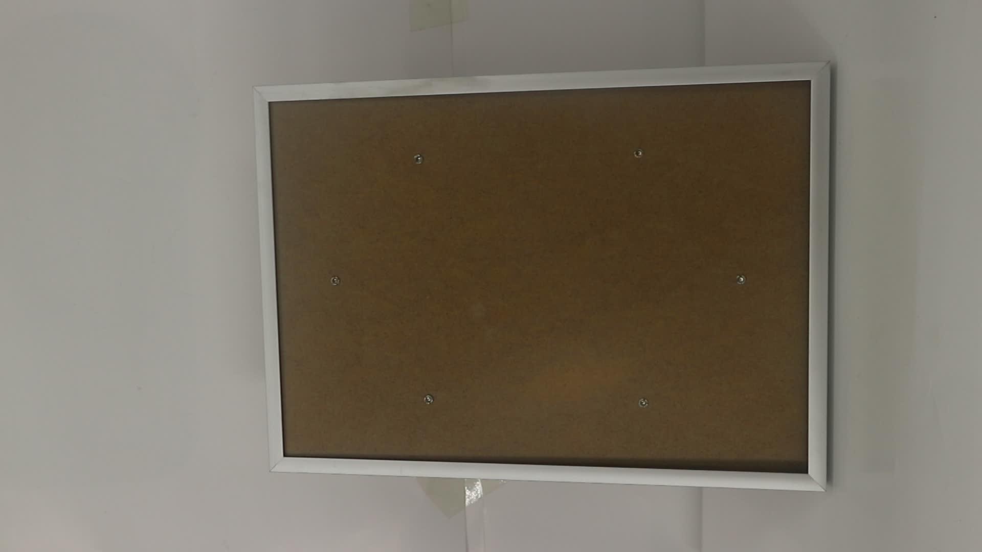 Gold Black Sliver Aluminum Photo Picture Frames A4 Full Size Custom