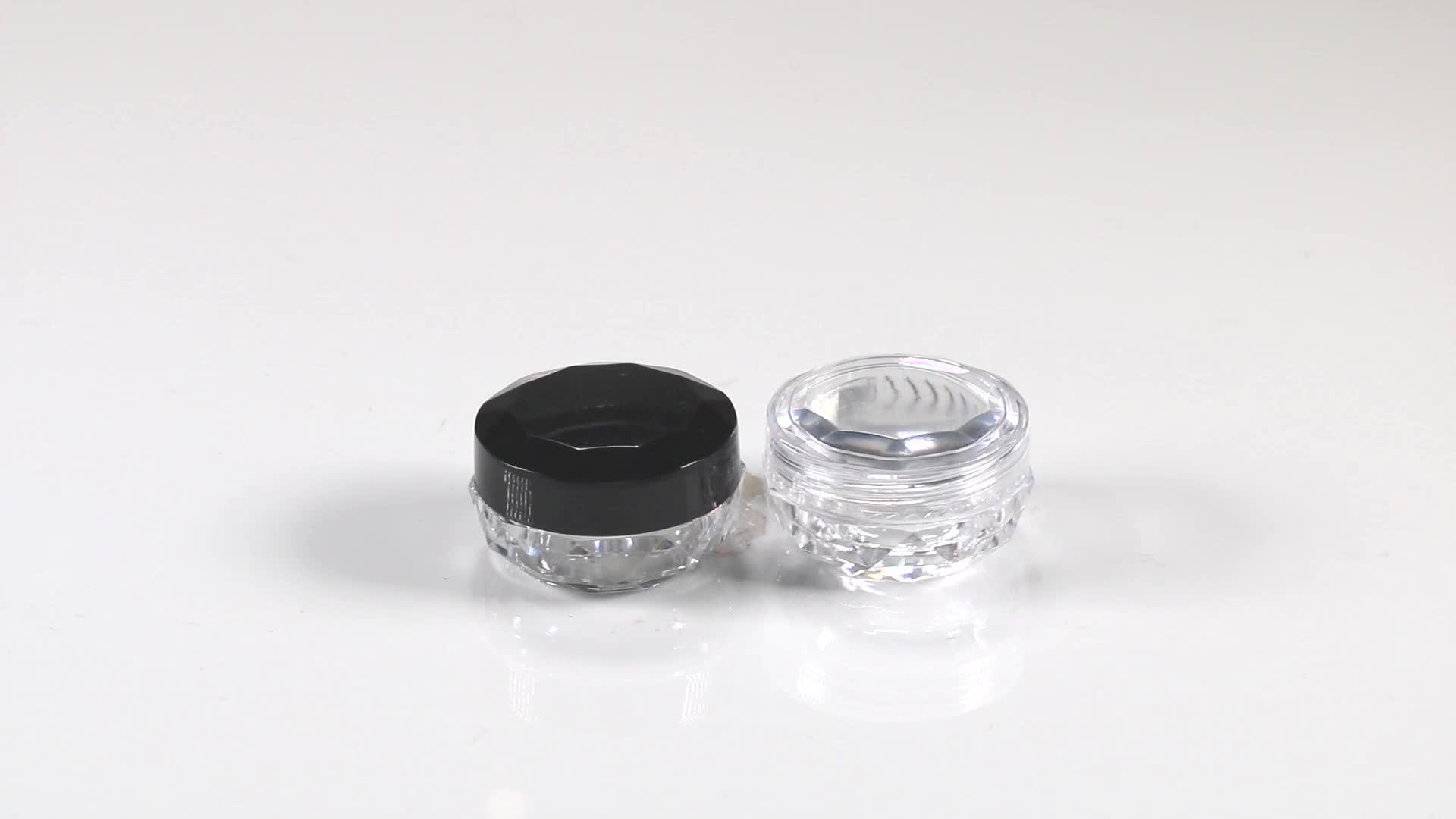 5g Free Acrylic Nail Samples Container For Cylinder Powder Custom Gel
