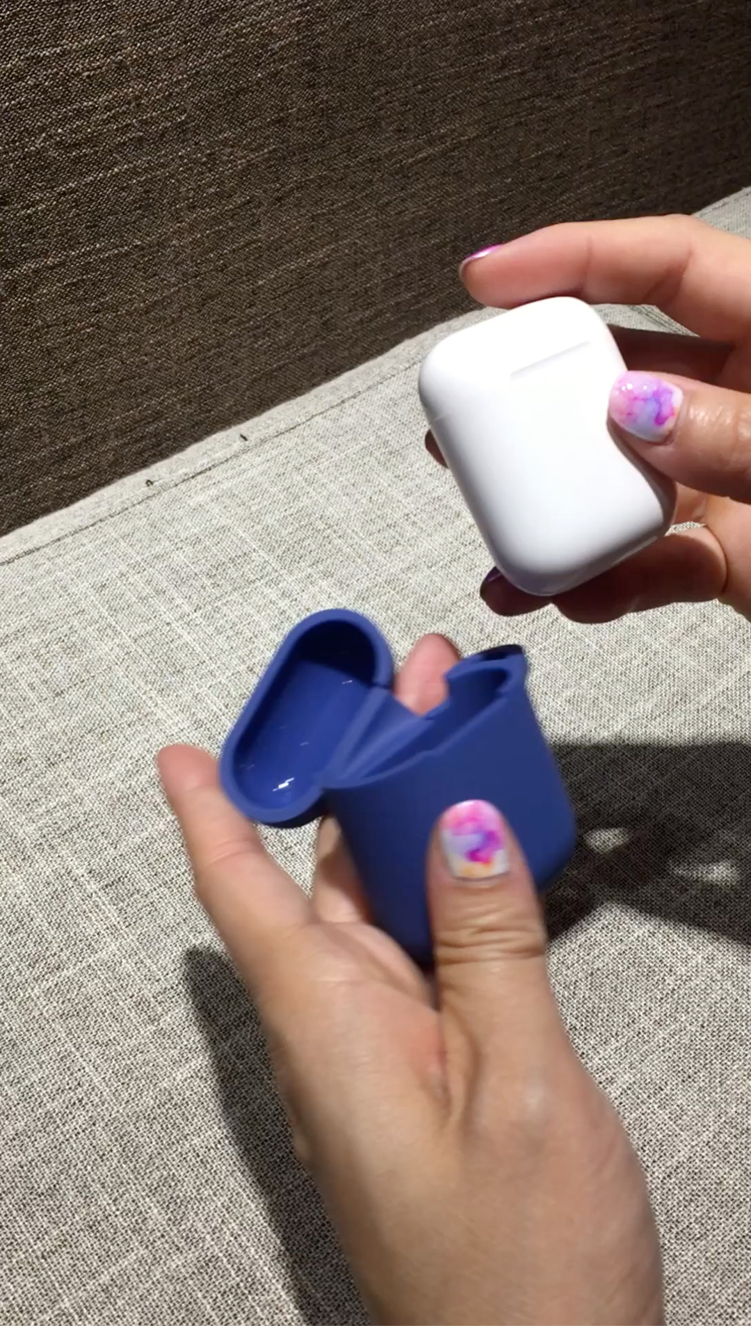 Wholesale Black Earphones Cover Headphone Wireless For Earpod Case With