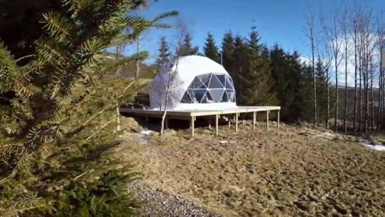Customized Economic Geodesic Dome House / Living Dome House/ Igloo Dome