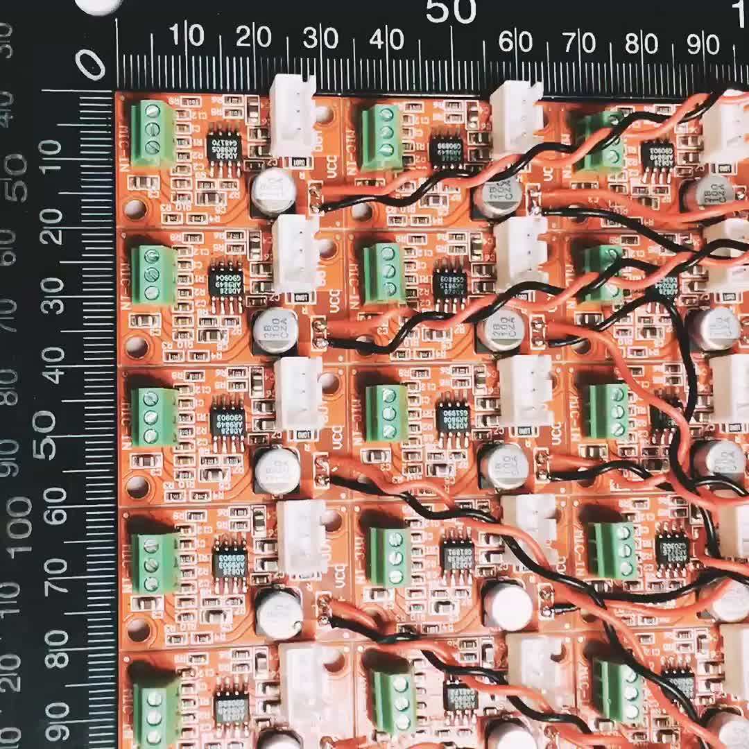 Fasizi DC 5V-15V 6V 12V AD828 OP Amp Preamp Board Stereo Audio Preamp Module