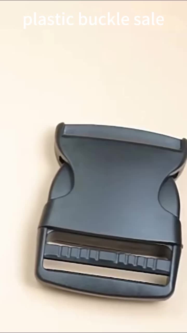 J1004 Black Plastic School Bag Buckles High Quality 20mm 25mm Side Quick Release Hardware Bags