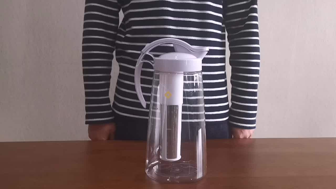 2.2l Household Water Filter Jug Pitcher Tritan Water Purifier Bpa Free