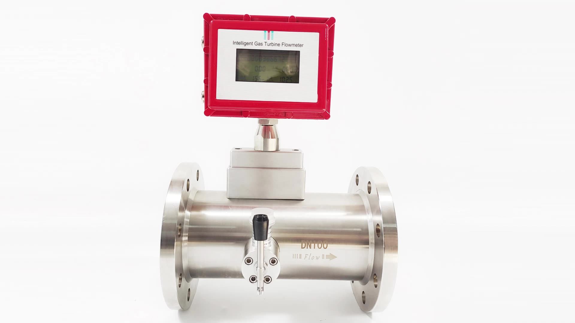 420 Ma Rs485 Butane N2 Gas Turbine Flowmeter With Battery/digital