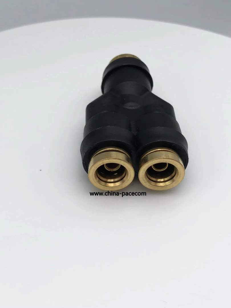 Union Y Composite Dot Push To Connect Air Brake Fittings 1/4,3/8,1/2 Od Buy Composite Dot Push