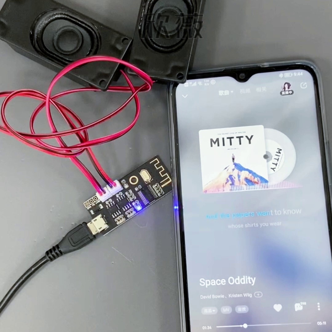 Mô-đun thu âm thanh Bluetooth DIY 5.0 không dây lossless loa ô tô âm thanh bảng mạch khuếch đại tai nghe 4.2 Module âm thanh