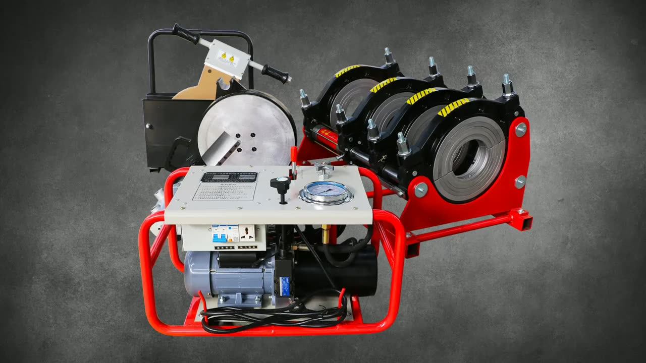 Shbd315 Poly Hdpe Pipe Butt Welder Hdpe Pipe Butt Welding Machine Bada
