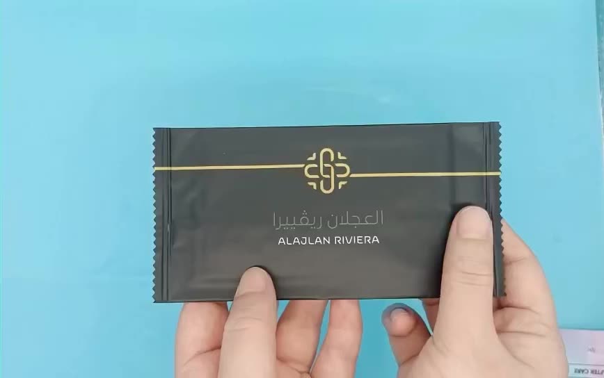 Custom Logo Airline Kfc Individual Packing Wet Tissue Single Pack