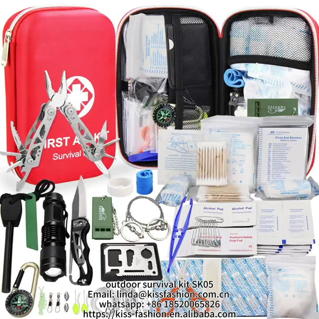 Emergency Survival Kit And First Aid Kit Professional Survival Gear