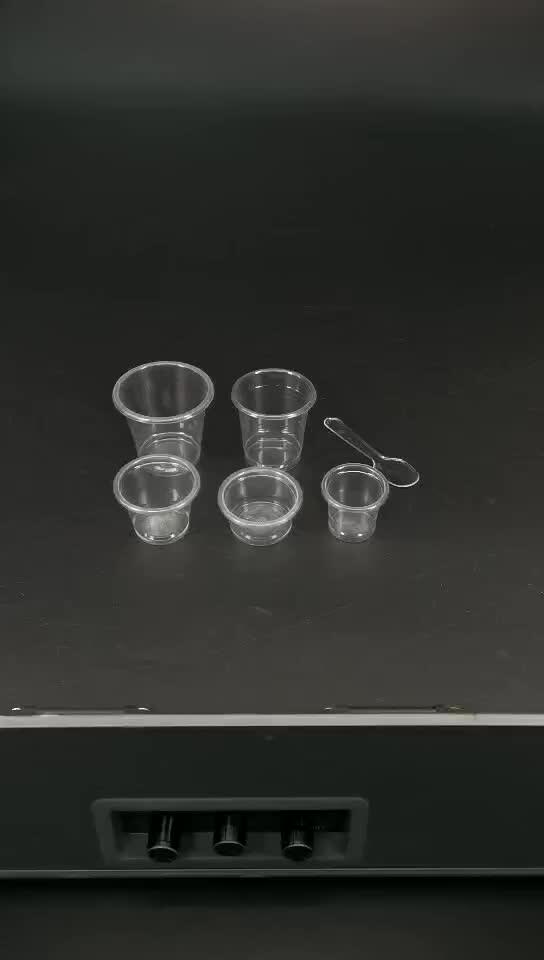 Small Sauce Jelly Pudding Jello Cup Disposable Dessert Cups With Lids