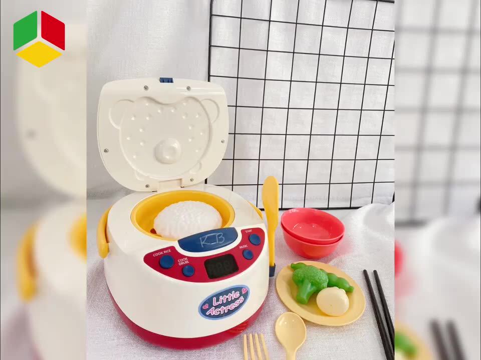 Qs Toys Simulated Educational Plastic Pretend Play Toy Cooking Kitchen Toy  Electric Rice Cooker Play Set For Birthday Gift - Buy Electric Rice Cooker  Play Set,Electric Rice Cooker Toy,Pretend Play Toy 