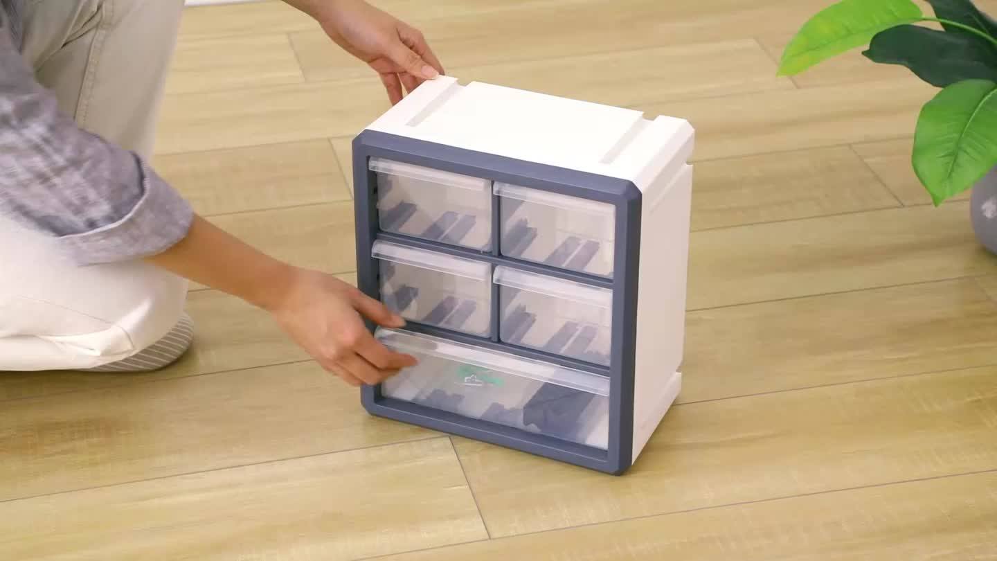 Stackable Plastic Storage Drawers Boxes Storage Organizer