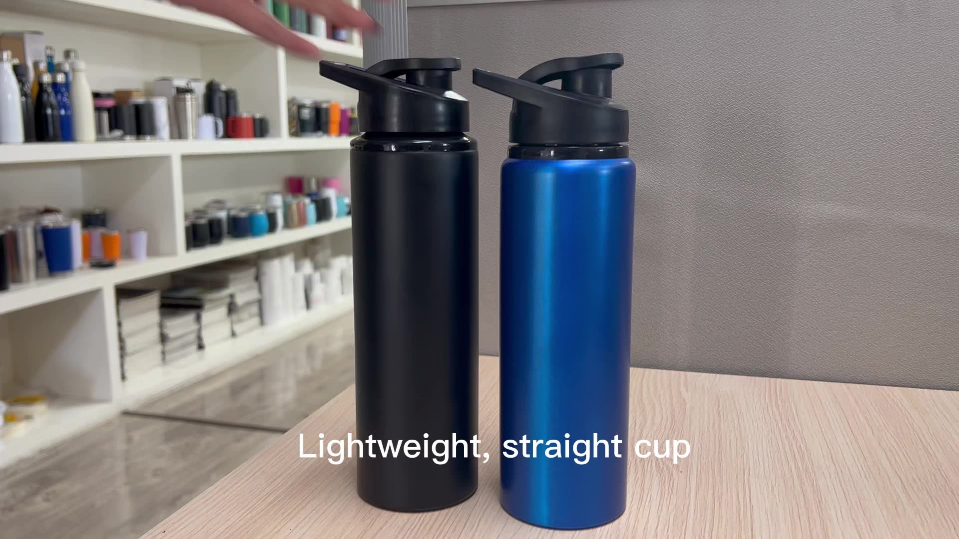 Wholesale High Quality Custom Logo 750ml Aluminum Sport Water Bottle