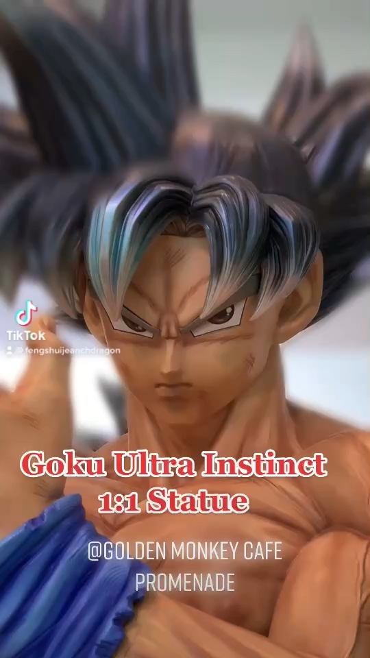 Custom Anime Figure Resin Sculpture Dragon Ball Figure Goku Statue