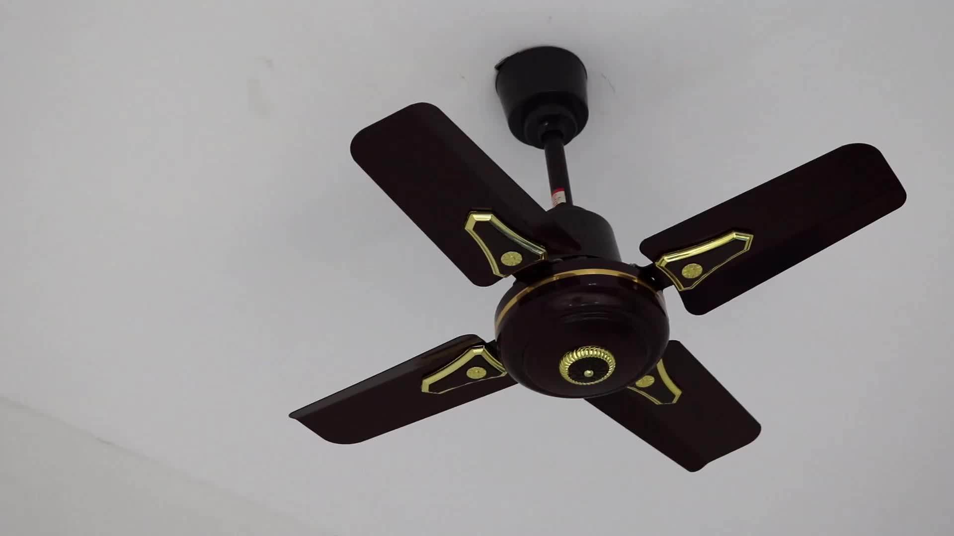 24 Inch 600mm Brown Color Metro Usha Star 360 Degree Ceiling Fan With