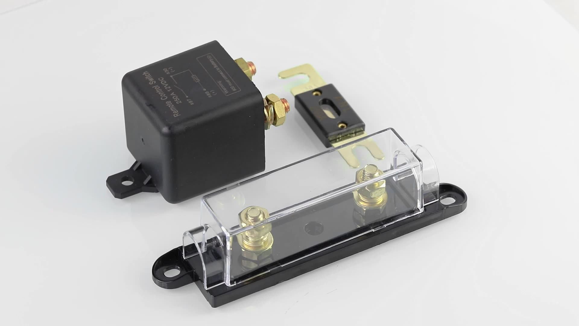 250a Wireless Remote Power Cut Off Switch Marine Remote Battery Switch