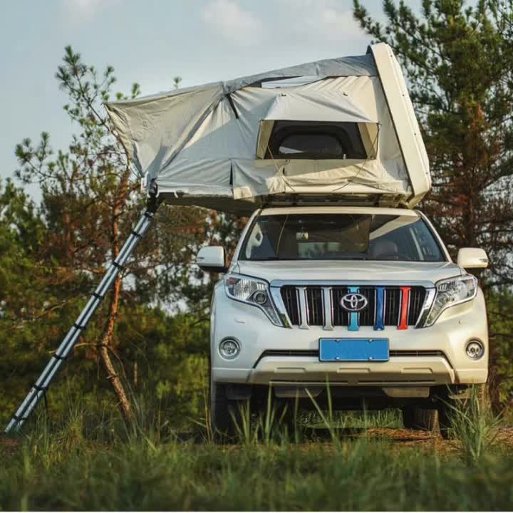 Overland 4wd Mini Ultralight Weight Hard Shell Car Roof Top Tent Buy