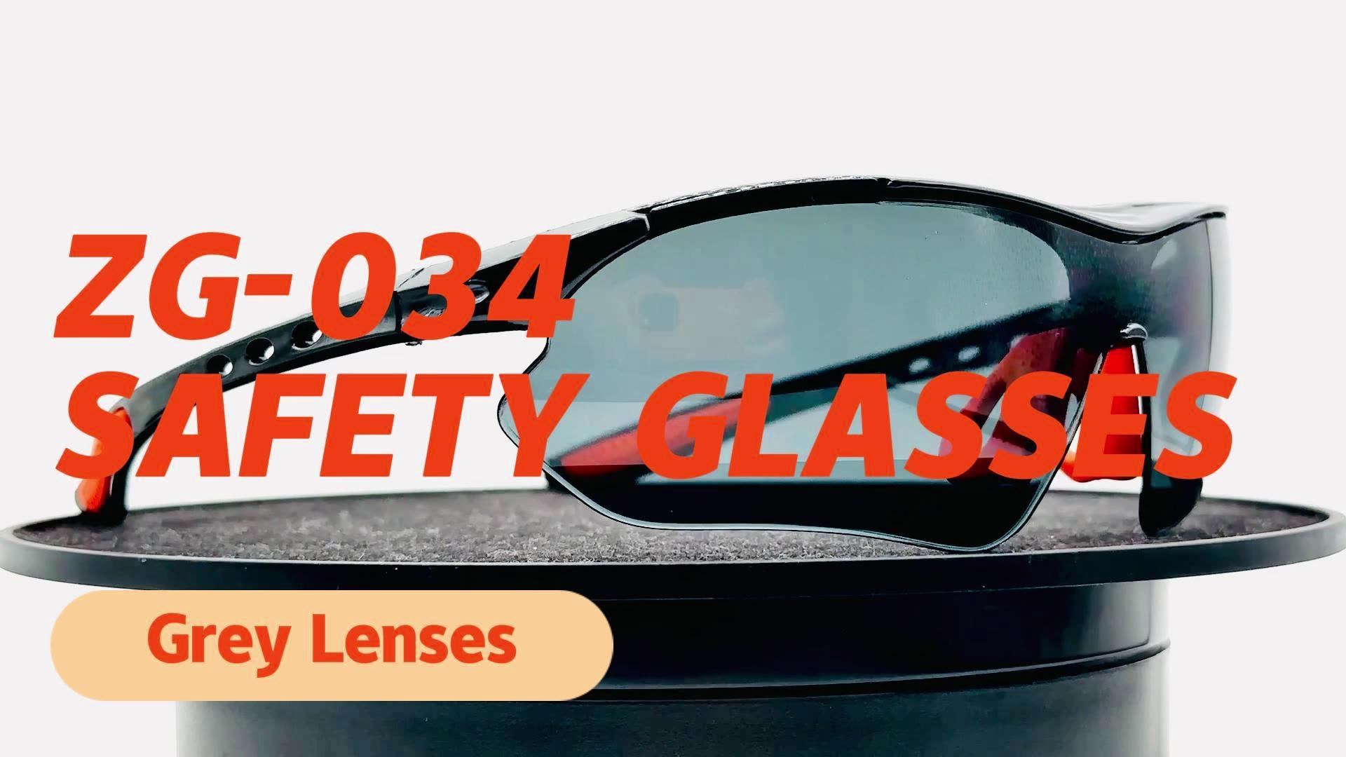 Anti Fog Industrial Work Z87 Safety Glasses Stylish Custom Logo Anti Fog En166 Welding Laser