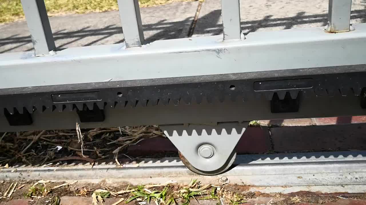 Bolt Down Wheel Track Rail For Sliding Gate Wheel Metal Sliding Tracks