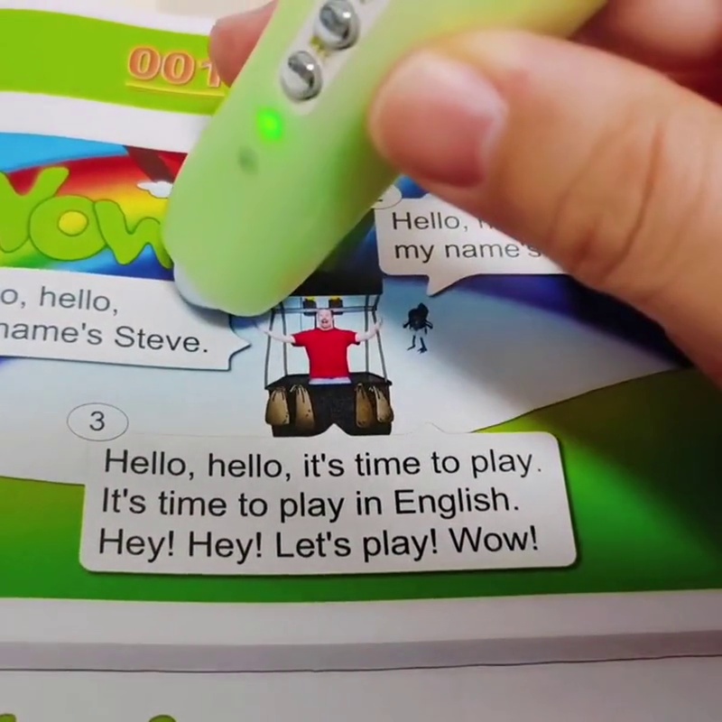 小蝌蚪小达人必备！所有新增长版wowEnglish英语启蒙1234季分句点读台词此