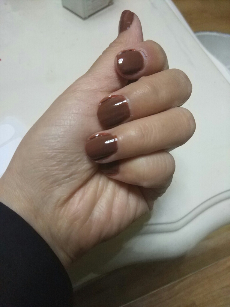 健康可剥甲油秋冬流行色胭脂海棠是正规品牌吗？使用后的效果如何,第9张