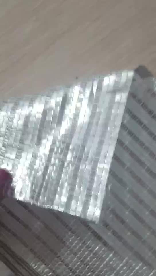 Heat Reflective Blackout Woven Knitted Aluminum Foil Shade Fabric Cloth