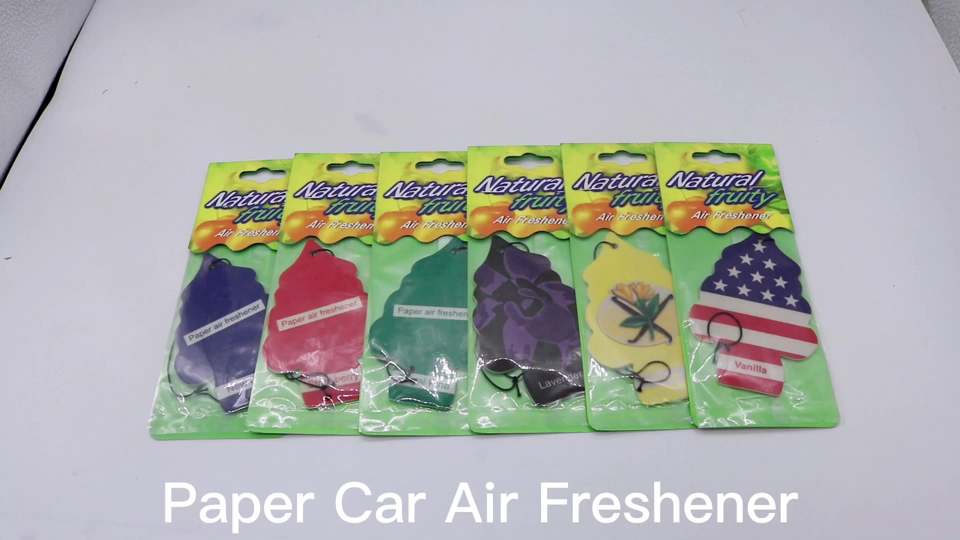 Manufacturer Customised Car Air Freshener Christmas Tree Refrashener