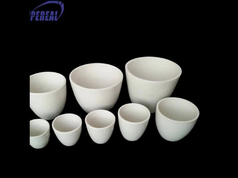50มิลลิลิตร Gooch เบ้าหลอม/พอร์ซเลนเบ้าหลอมที่มีฝาปิดสำหรับใช้ในห้อง