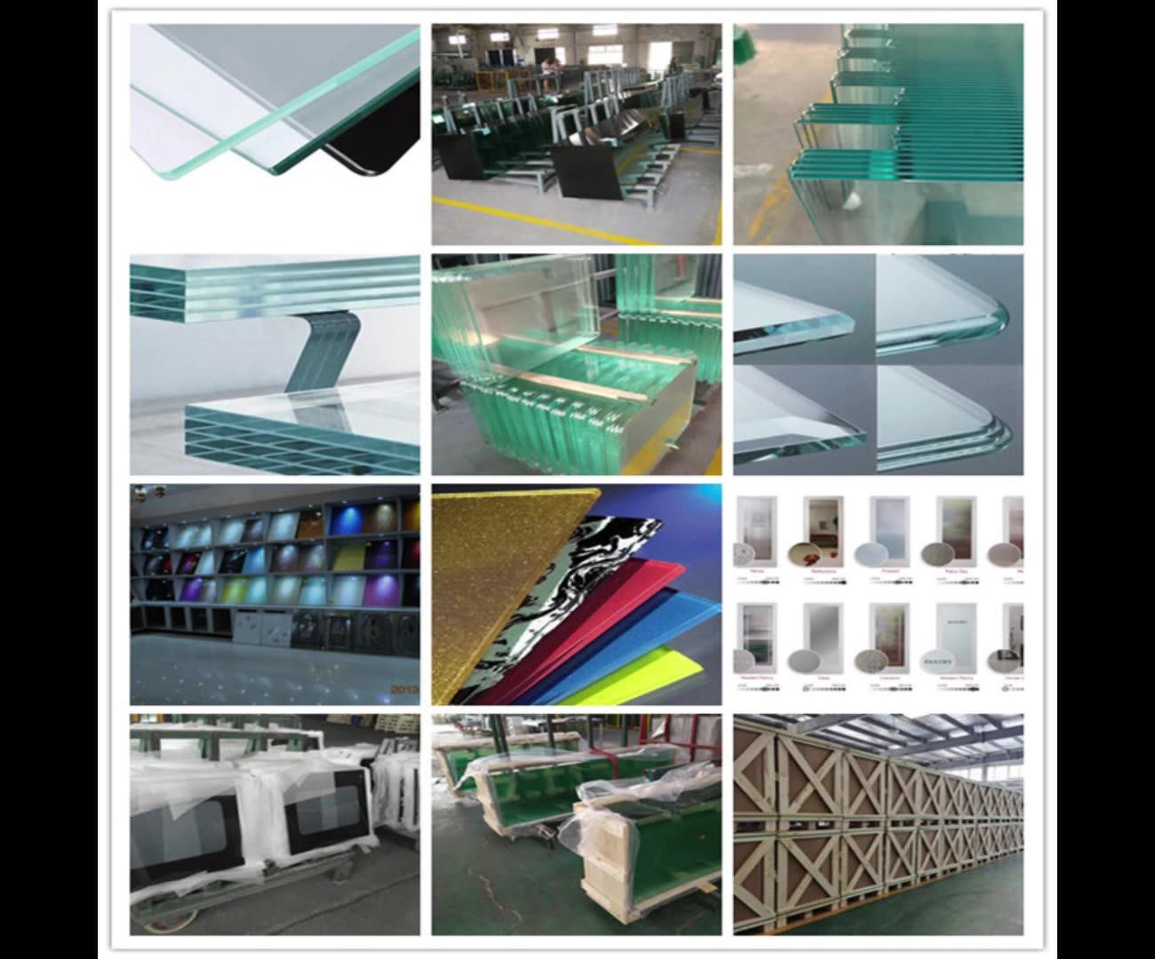 Tempered Glass Manufacturer 3mm 4mm 5mm 6mm 8mm 10mm 12mm Tempered