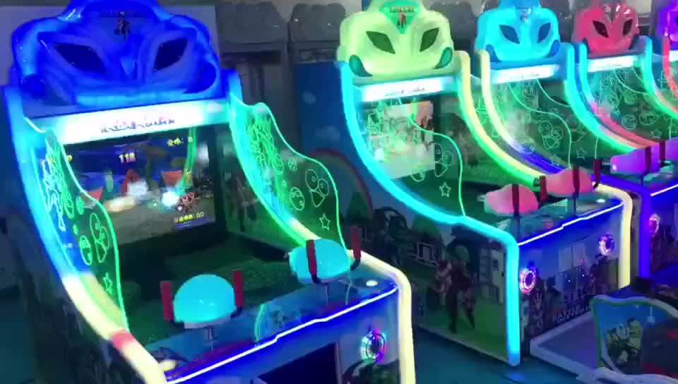 Kids Video Ticket Water Gun Arcade Game Machine Buy Water Gun Arcade Game,Kids Ticket Game