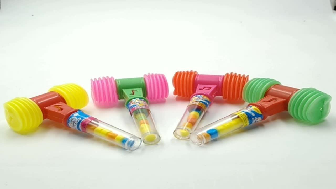 Fun Interesting Pressed Candy Mini Plastic Hammer Toy With Clang Buy