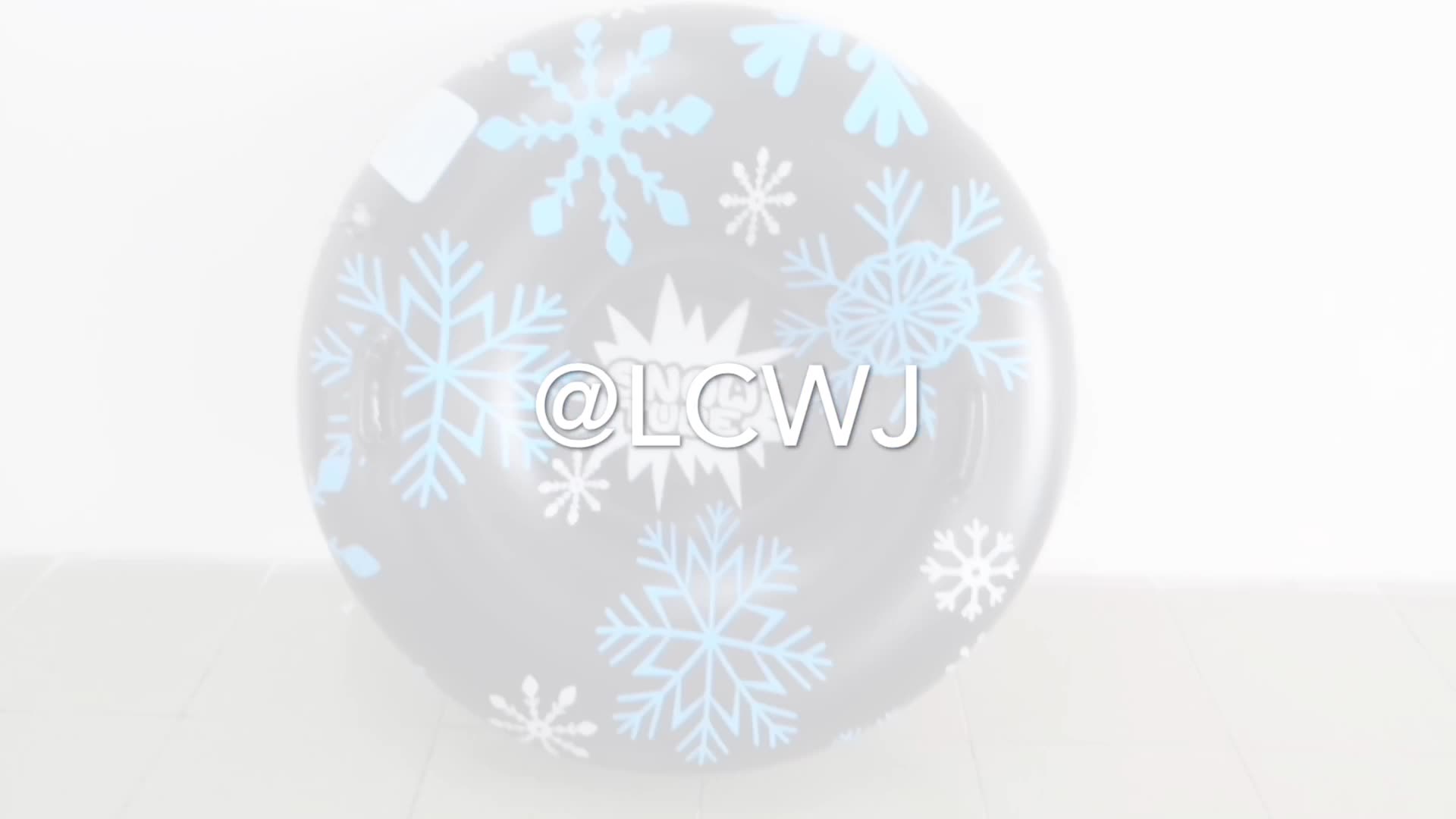 Funny! Winter Pvc Wholesale Inflatable Plastic Winter Products Sled