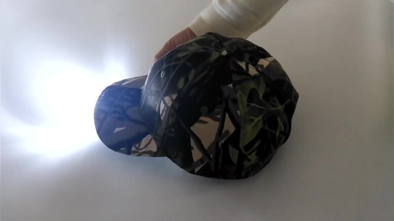 New Luminous Led Fishing Hats Hunting Camouflage Caps For Hunting