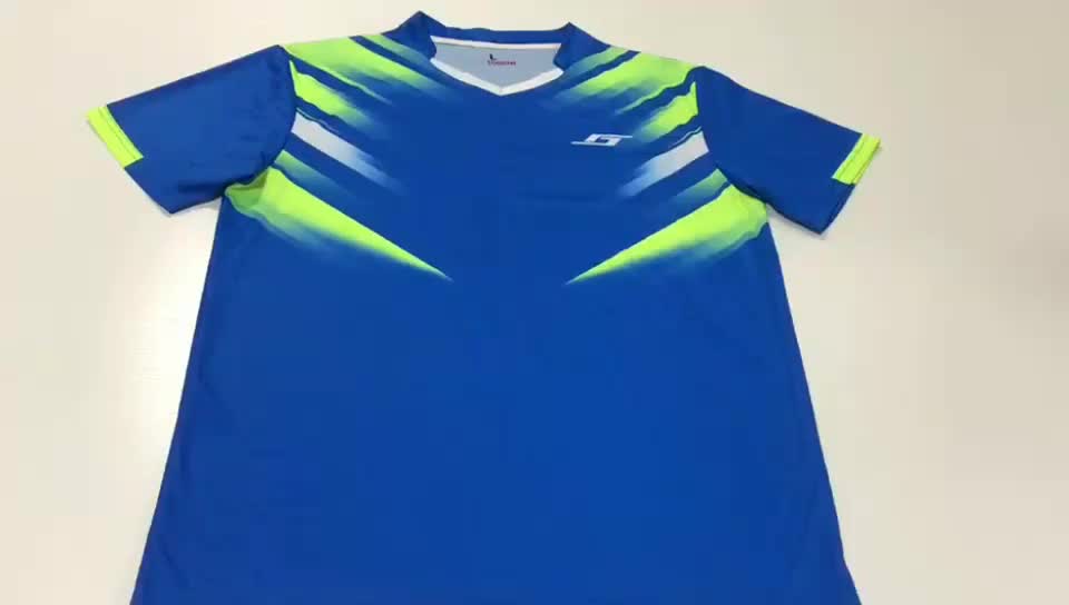 Training Clothing Shirts Shorts Tennis Uniforms Custom Table Tennis