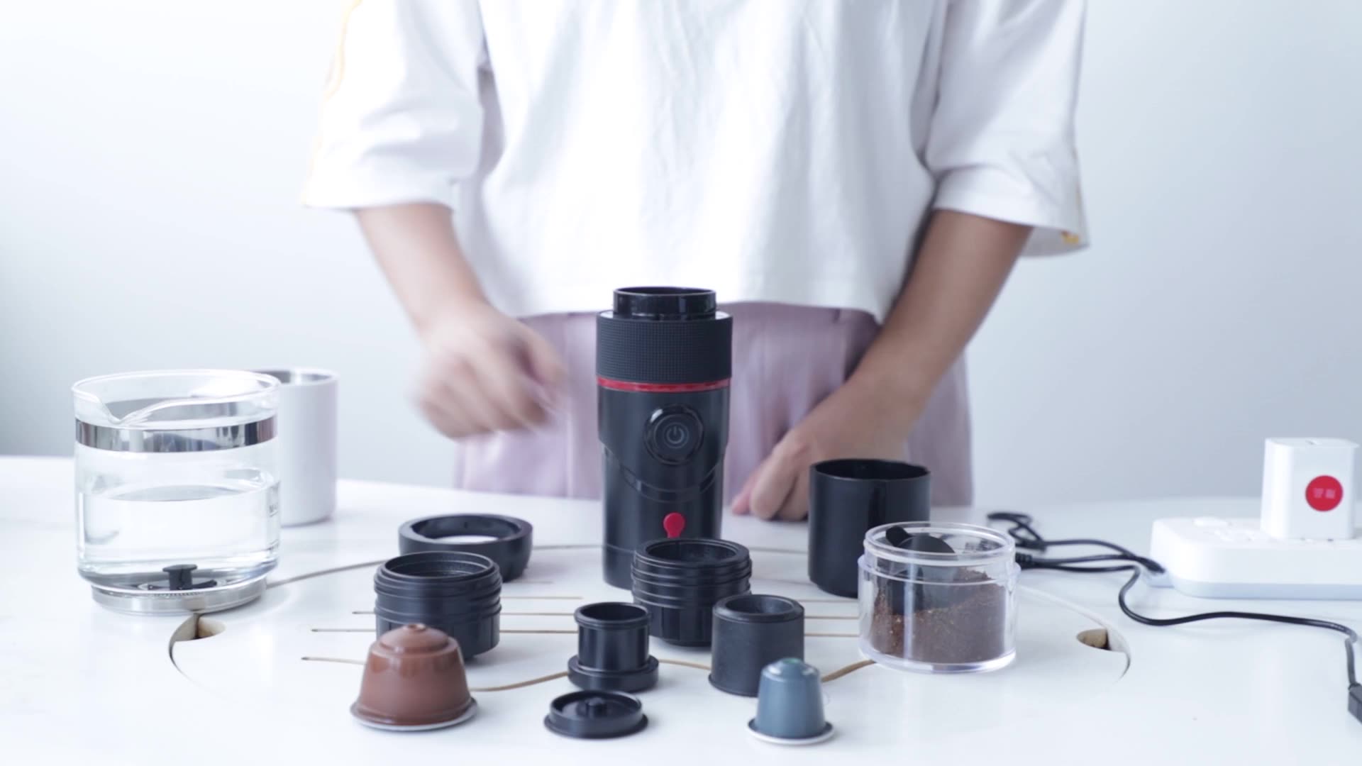 Portable Espresso Machine Compatible 