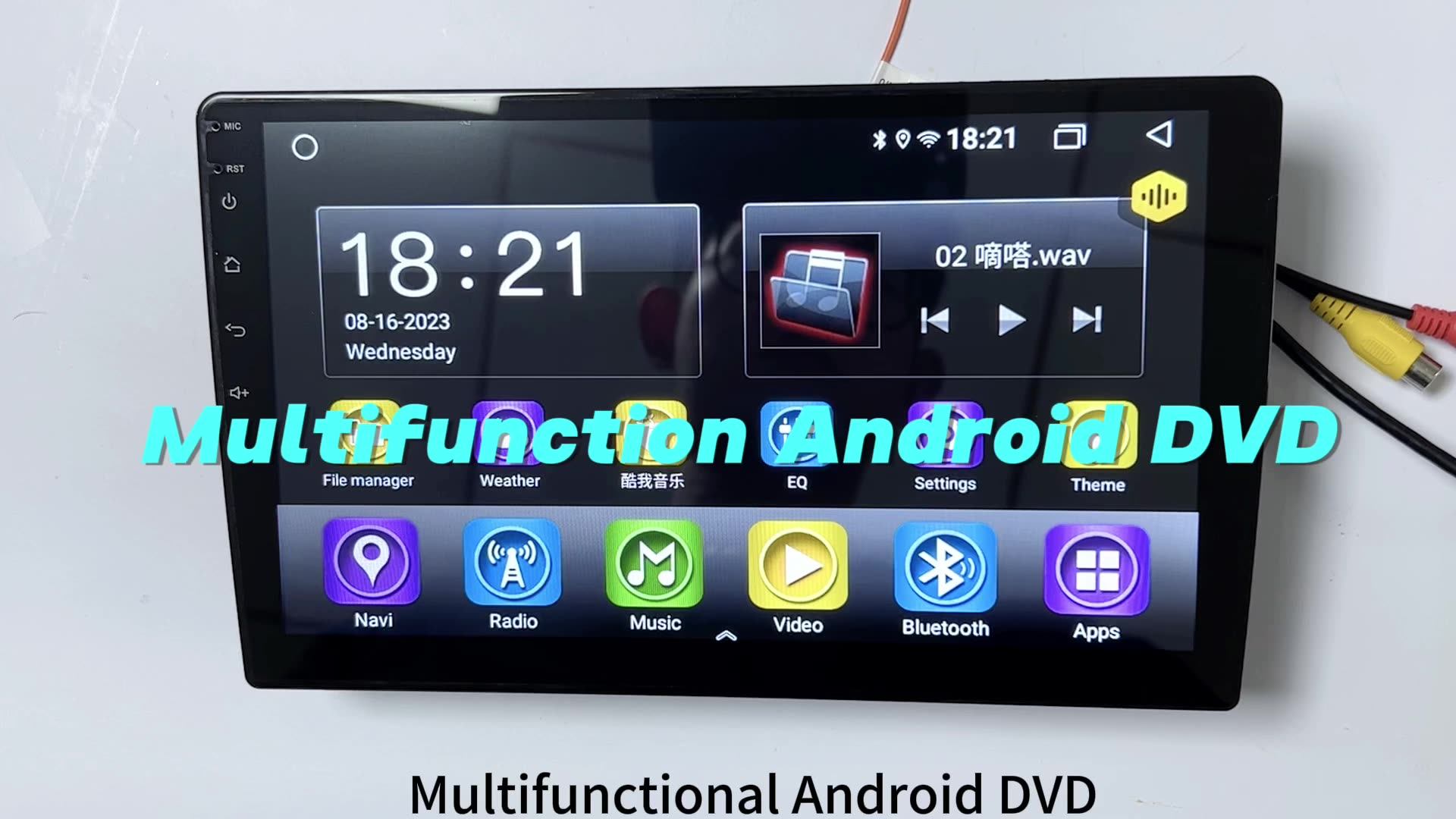 Universal Car Dvd Player Navigation Gps 9/10/11/12/13 Inch 4+64g 1080p