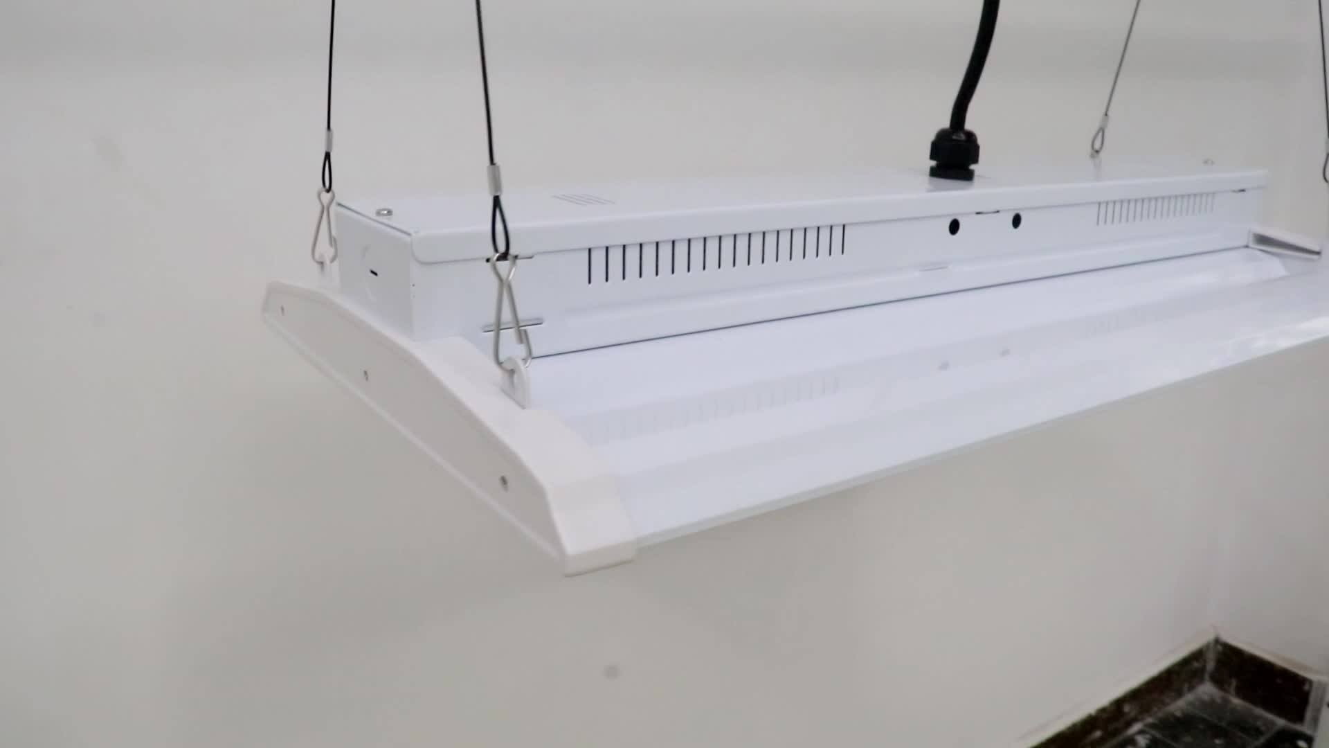 Good Price Dlc Cul 105w Indoor Commercial Warehouse Hanging Linear Led