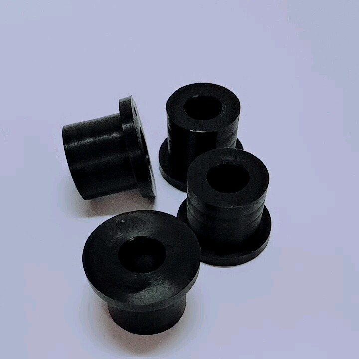 Custom Rubber Bushing Flange Sleeve Insert Isolator Grommet Buy Round