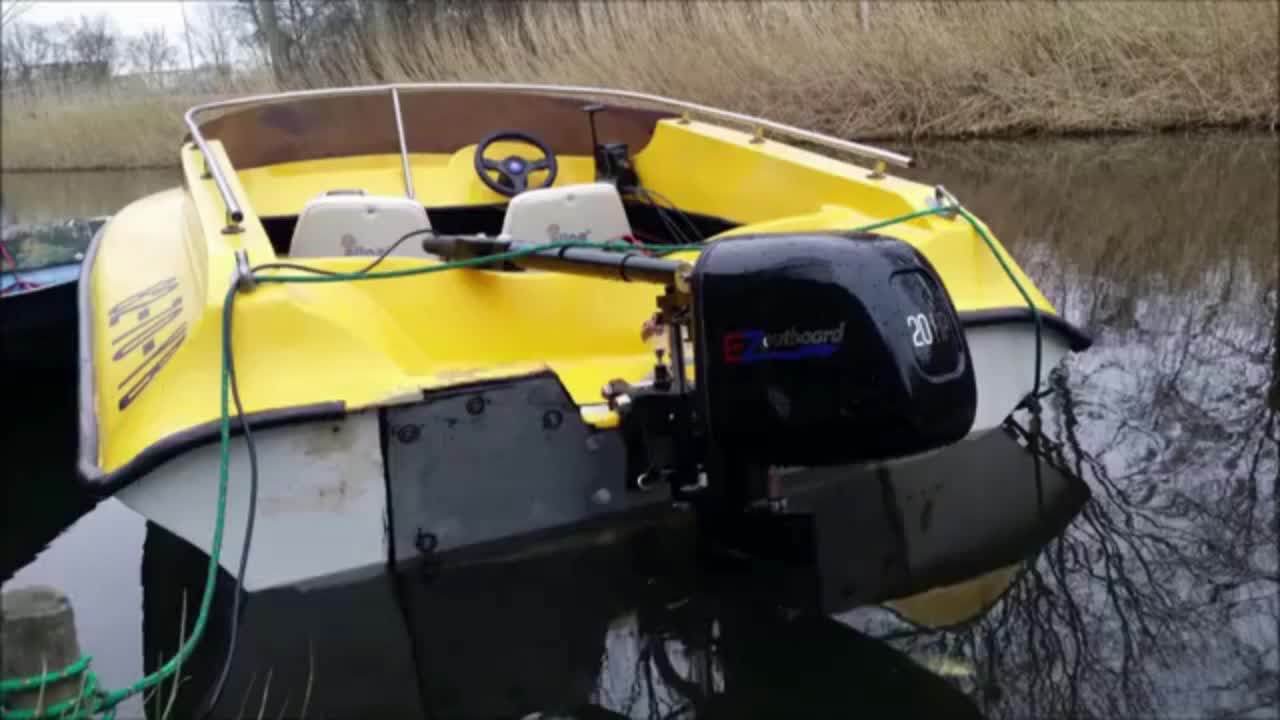 Ezs06t (tiller Control) Poderoso Eléctrico Puro Fueraborda Eléctrico