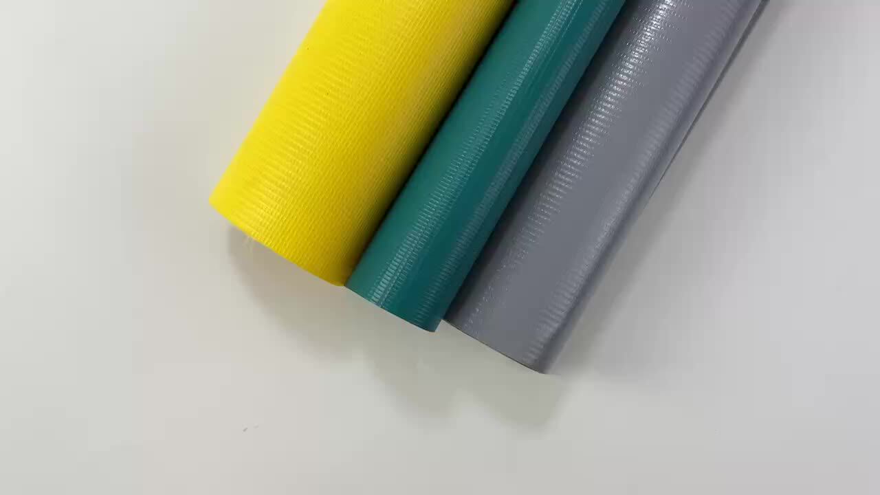 Heavy Duty Pvc Coated Tarpaulins For European Usa Custom Camping Tarp